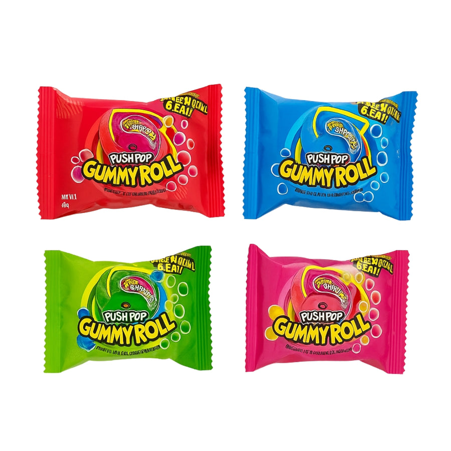 Rouleau de bonbon en gelée