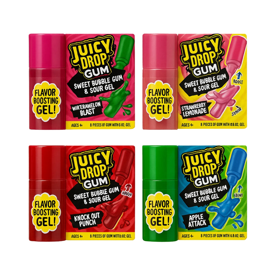 Juicy Drop -  Gomme Balloune et Gel Acidulé