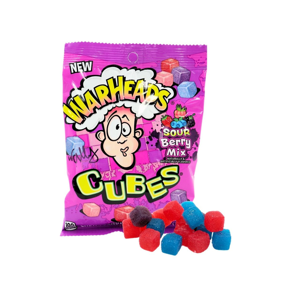 WARHEADS CUBES - MÉLANGE DE BAIES ACIDES