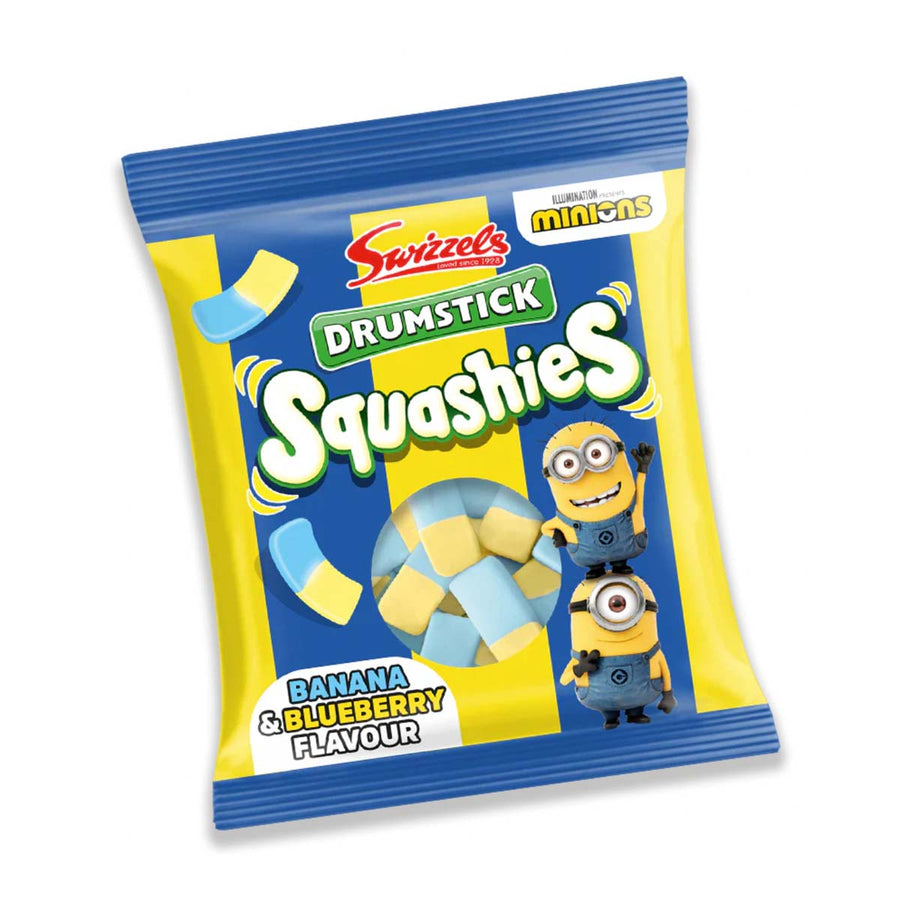 SQUASHIES MINION BANANE FRAMBOISE BLEUE